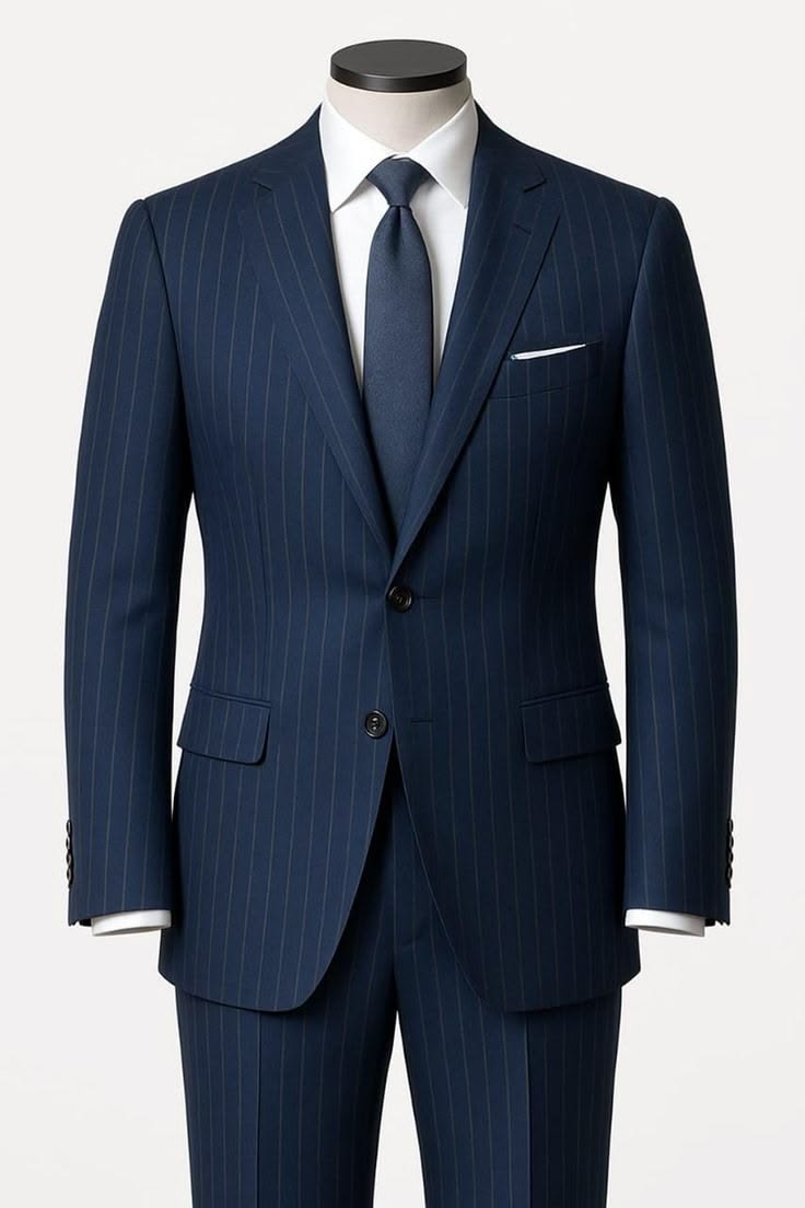 Tailored men's suit preview